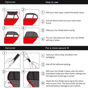 Universal Car Window Sun Shade - Keeps Your Car Cool!