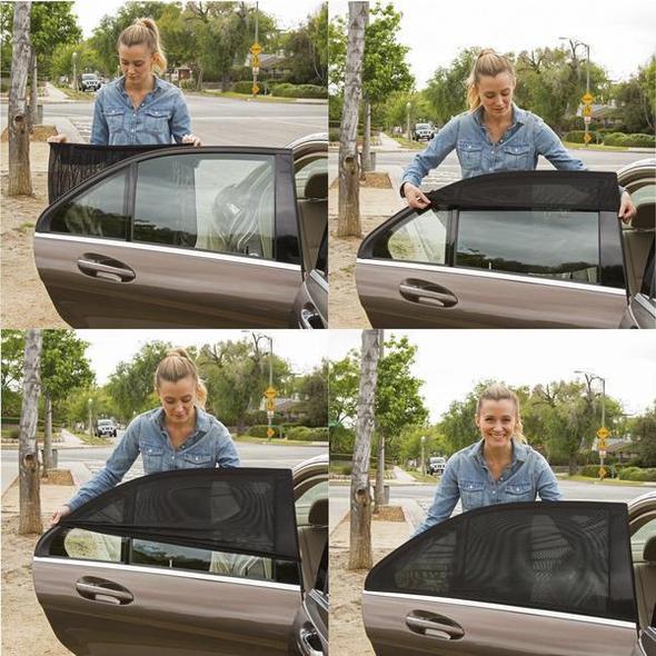 Universal Car Window Sun Shade - Keeps Your Car Cool!