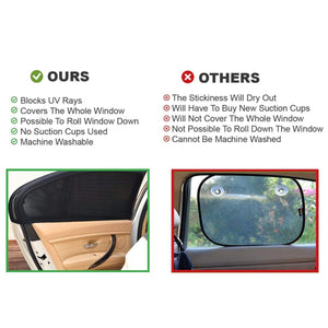 Universal Car Window Sun Shade - Keeps Your Car Cool!